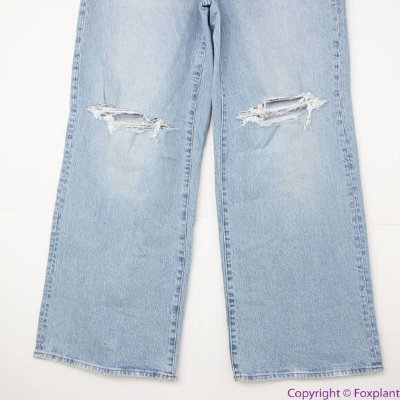 NEW Madewell Petite Superwide-Leg Jeans in Blaisdell Wash, 29P - Picture 5 of 16